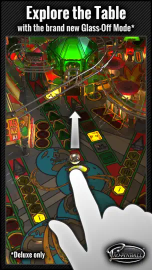 Captura de pantalla de Pro Pinball en iPhone 4