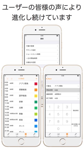 シンプルに時間管理 タイマーで集中して行動記録＆目標達成！ 勉強時間の管理計画をして習慣化しよう！のおすすめ画像5