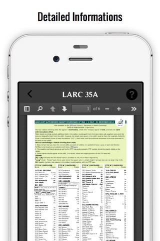 List Racket Coverings - LARC screenshot 2
