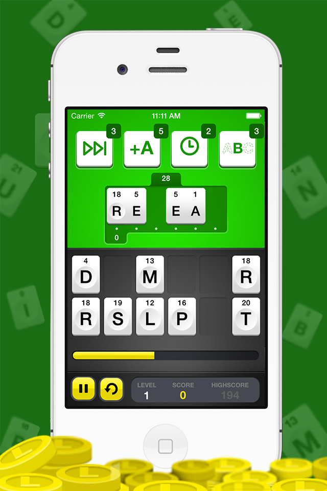 Lettercash - Puzzle with letters and numbers
