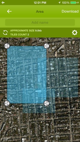 Offline Maps - custom area caching and real-time label trackingのおすすめ画像2