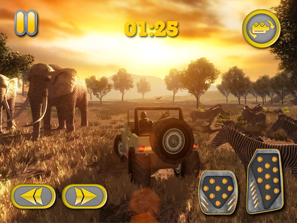 African Safari Crazy Driving Simulator screenshot 7
