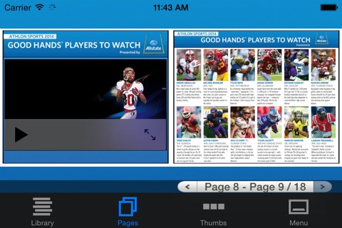 Allstate College Football Magazine screenshot 3