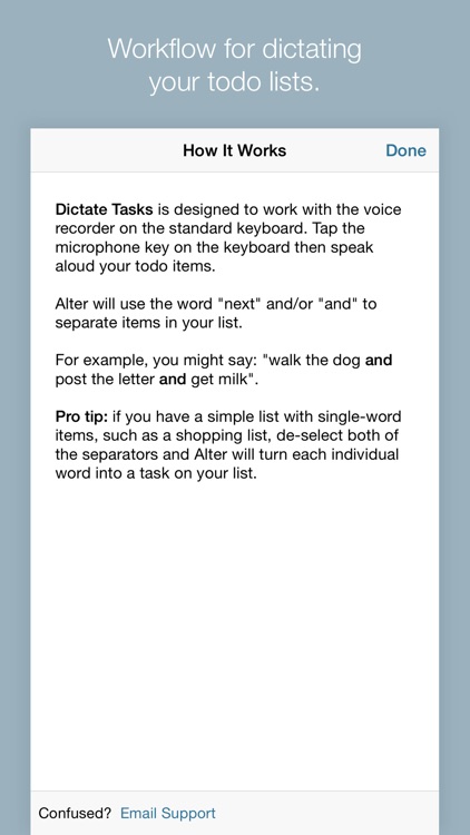 Todo Lists with Alter screenshot-4