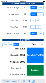 TVMDC Sailing & Marine Navigation Calculator screenshot