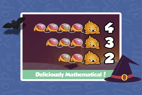 School Monsters Counting - Math Learning app for Kids in Preschool, Kindergarten & First Grade FREE screenshot 2