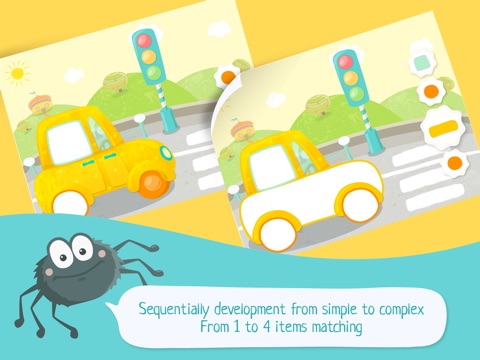 Kiddy Colored Shapes: Learning shapes for tots screenshot 2