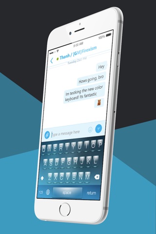 Color Keyboard Skins - Custom Keyboard Design Themes for iOS8 screenshot 3