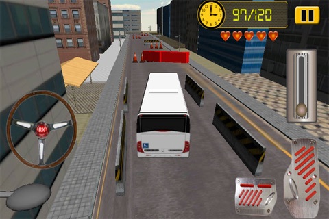 Driving School - 3D Bus Simulator 2015 screenshot 4