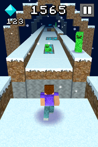Creeper Run: Frozen Nights screenshot 3