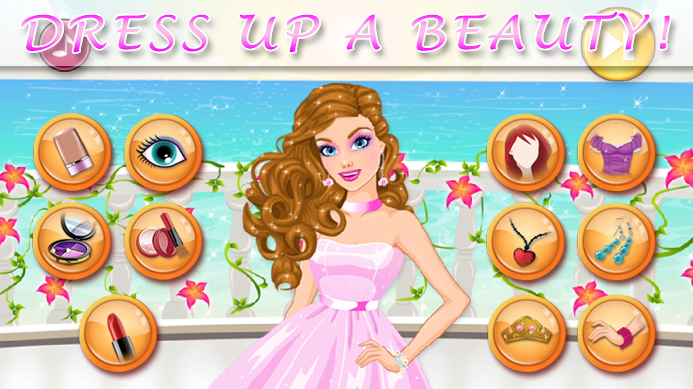 Mermaid Princess Make Up Salon - Dress up game for girls and kids screenshot 3