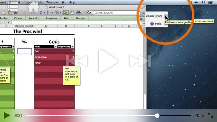 Course for Microsoft Excel - Creating Basic Worksheets screenshot-3