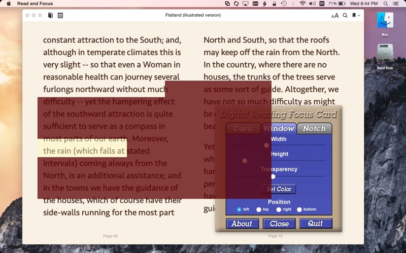 Screenshot #2 pour Reading Focus Cards