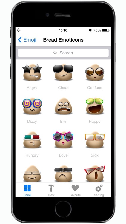 Emotion icons & Emoji keyboard & Animated Emoticon.s screenshot-3