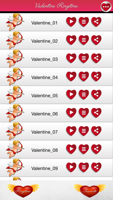Screenshot #2 pour Valentine's Day Ringtone Pro - Love,Romantic,melodious