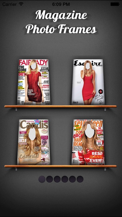 Magazine Photo Frames - Female