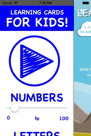 LEARNING CARDS FOR KIDS screenshot 2