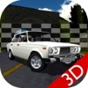 Icon Russian Car Lada Racing 3D