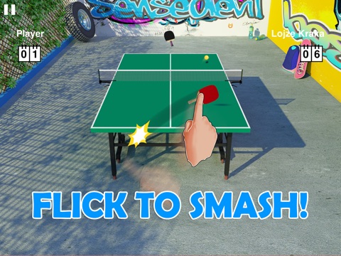 Virtual Table Tennis HD на iPad