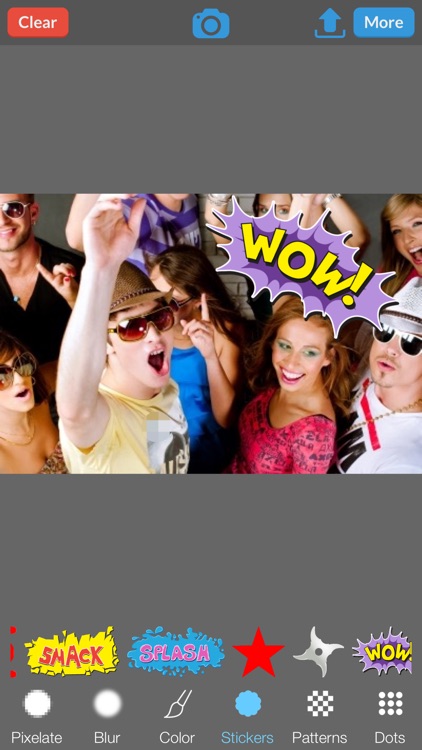 Censor Ninja - Simple Photo Censor & Editor with Filters, Patterns, Stickers, and Effects screenshot-4