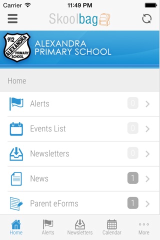 Alexandra Primary School - Skoolbag screenshot 3
