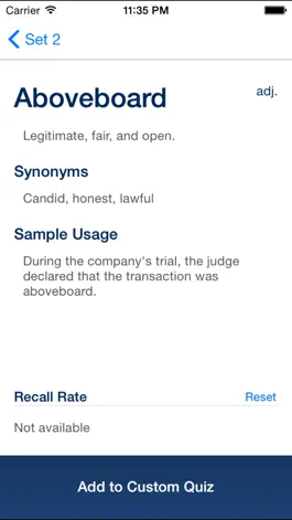 Game screenshot GRE Vocabulary Essentials hack
