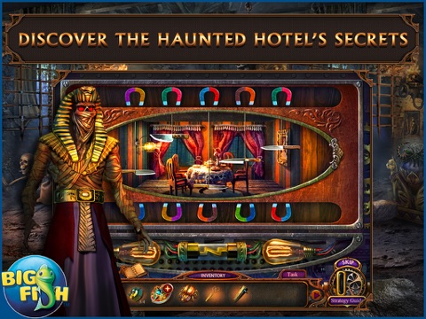 Haunted Hotel: Ancient Bane HD - A Ghostly Hidden Object Game (Full) screenshot 3