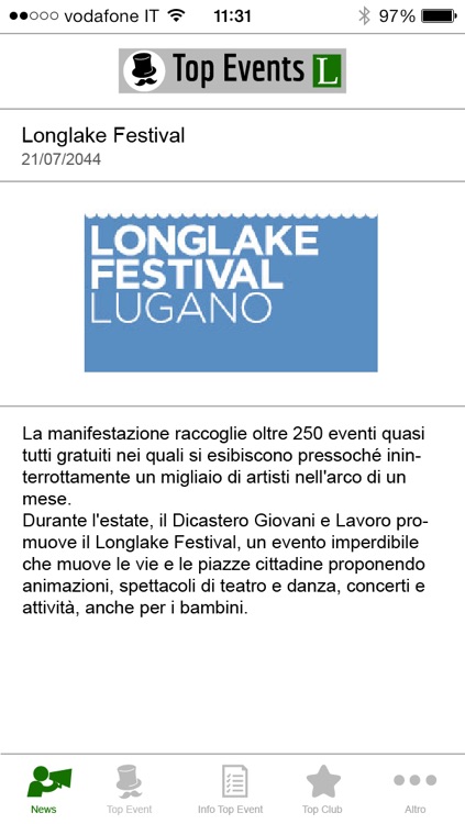 Lugano Top Events