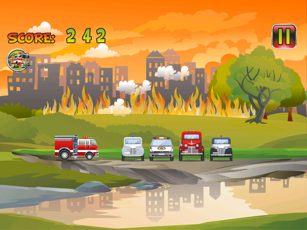 Fire Truck Runner screenshot 4