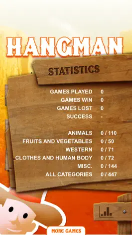 Game screenshot Hangman for kids - A classic Hangman game in 5 languages hack