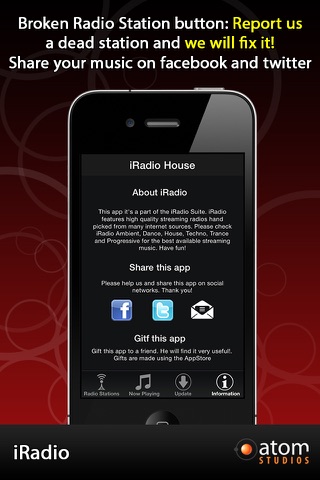 iRadio: House screenshot 4