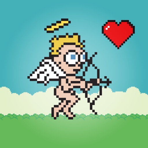 Animated Cupid 8bit iOS App