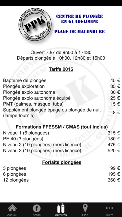 PPK - Plaisir Plongée Karukera Guadeloupe