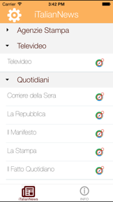 iTalianNews Free screenshot