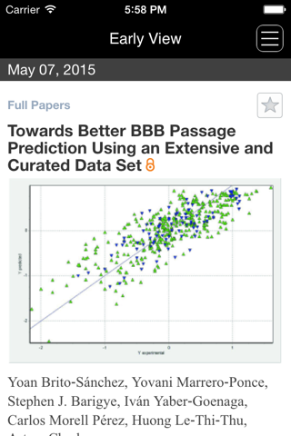 Molecular Informatics screenshot 2