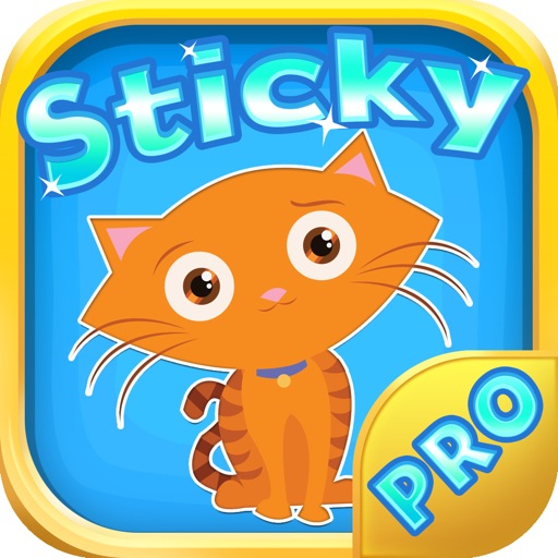 Sticky Cat - Pro: Fun Stickers for pics icon