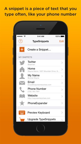 TypeSnippets — The Keyboard that types for You.のおすすめ画像2
