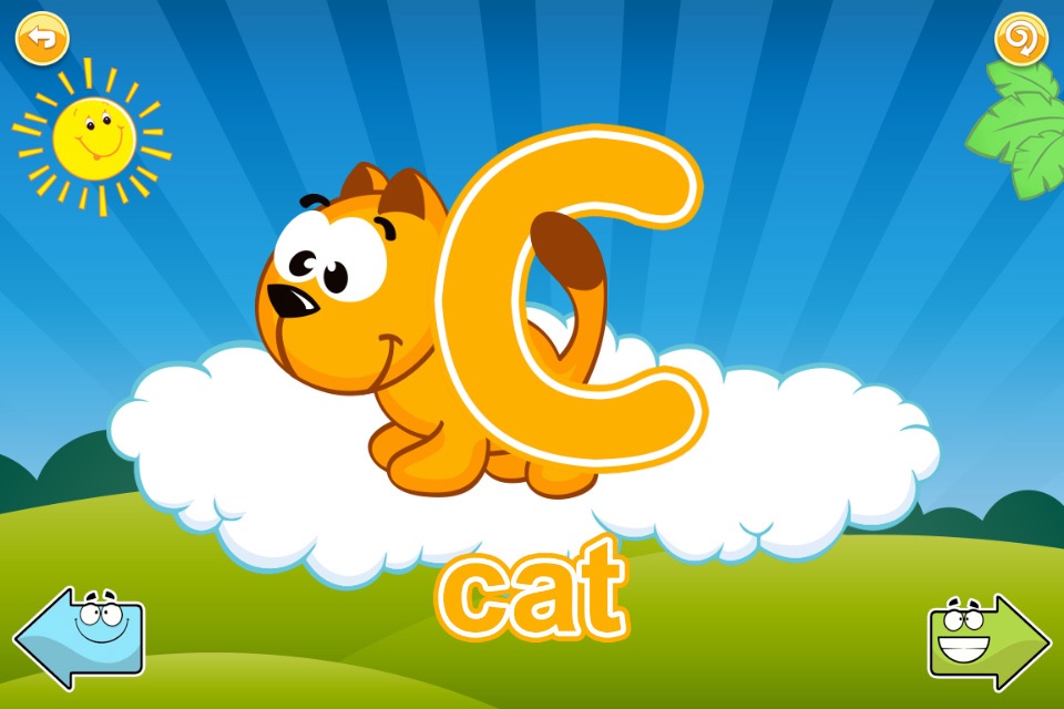 Cute Animal Alphabet (The Kids's English ABC, Yellow Duck Series) screenshot 2