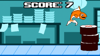 Screenshot #1 pour Slippy Fish - Skill Jumping Game