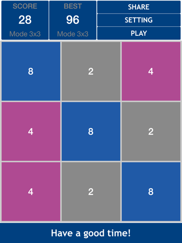 Screenshot #4 pour Num 2048 6x6