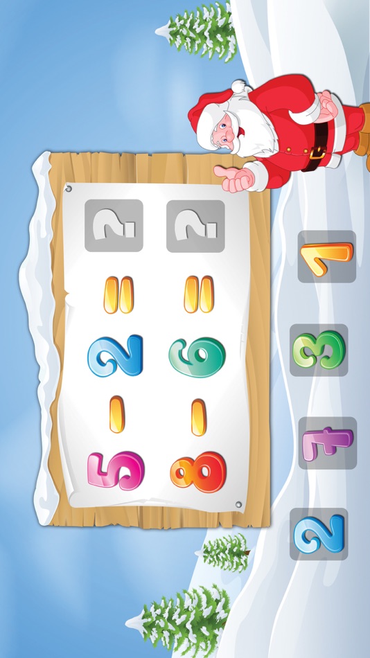 #2. Math with Santa Free - Kids Learn Numbers, Addition and Subtraction (iOS) Podle: Stoyan Hristov