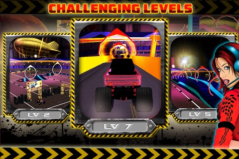 Monster Truck Stunts - 4x4 Jeep Driving Simulator Game in 3D Arena screenshot 2