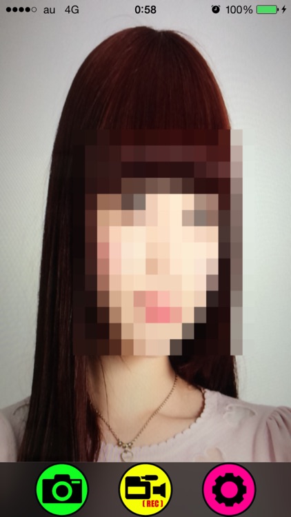 Realtime Pixelization Camera(Mosaic Camera)