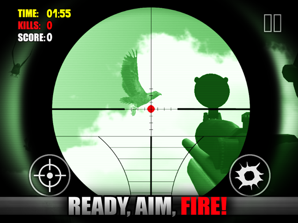 Ace Bird Sniper 2014 - Hunting Birds & Animals, Adult Simulator Hunter Games screenshot 7
