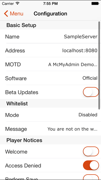 McMyAdmin Mobile for Minecraft Server Adminsのおすすめ画像3