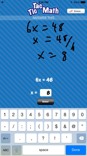 Tic Tac Math Algebra(圖2)-速報App