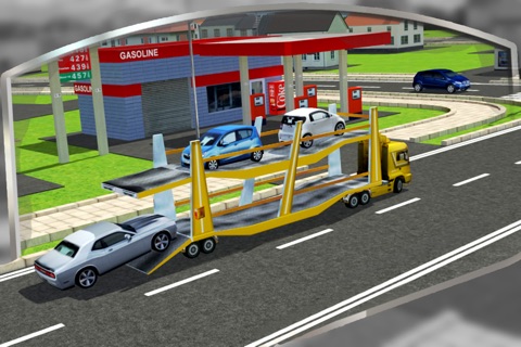 Car Transport Trailer 3D screenshot 3