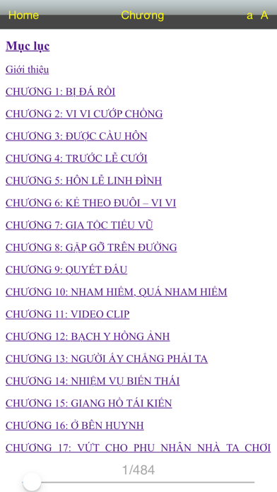 Screenshot #2 pour Tiểu Thuyết Chọn Lọc, Tình Cảm, Lãng Mạng