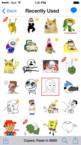 SMS Rage Faces - 3000+ Faces and Memesのおすすめ画像1