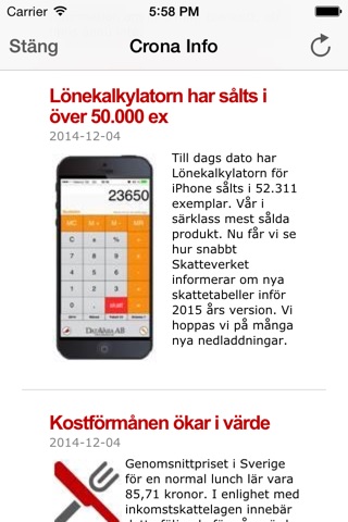 Lönekalkylatorn 2015 screenshot 3